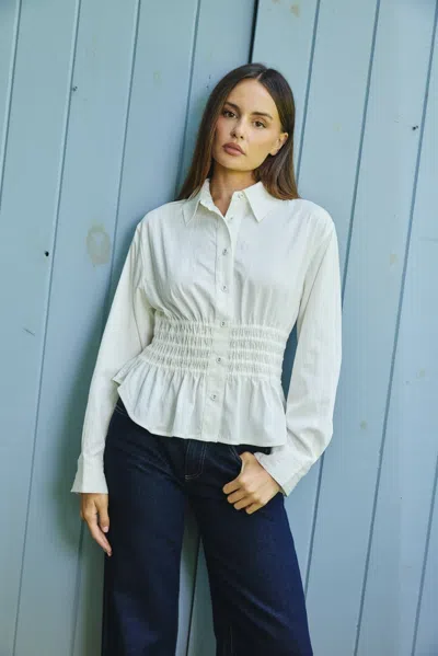 Love The Label Winona Top In Off White