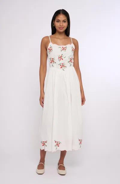 Love The Label Winslie Long Dress In White