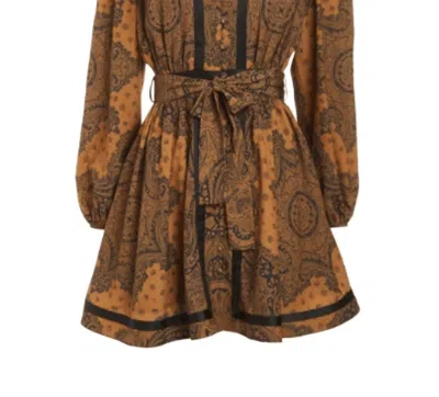 Love The Label Women's Marguerite Dress In Brown