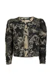Love The Label Women's Olivier Jacket In Yaffe Black In Multi