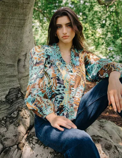 Love The Label Zaida Top In Multi