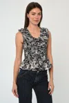 Love The Label Zephyr Top In Black
