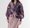 Love The Label Zinnia Top In Purple In Purple