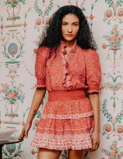 Love The Label Zita Dress In Red