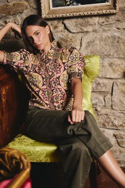 Love The Label Zuri Top In Letters To Hattie Medallion