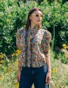 Love The Label Zuri Top Short Sleeve In Multi