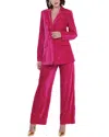 Love The Queen 2pc Blazer & Pant Set In Multi