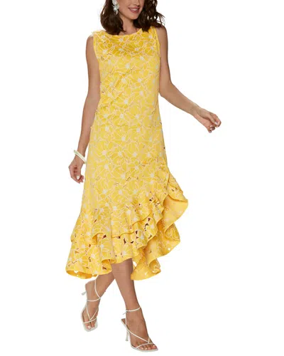 Love The Queen Midi Dress In Yellow