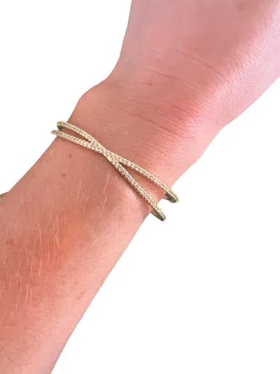 Love Tina Cuff Bracelet In Gold