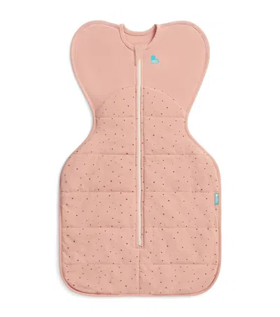 Love To Dream Cotton-blend Pebbles Sawaddle In Pink