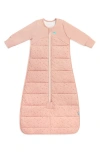 Love To Dream Long Sleeve 2.5 Tog Quilted Warm Sleep Bag In Pink