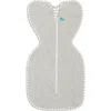 Love To Dream Swaddle Up™ 1.0 Tog Original Stretch Cotton Swaddle In Gray