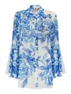 Love To Love By Gai Mattiolo Lv1792 Floral Print And Glitter Shirt