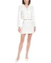 Love Token 2pc Lily Jacket & Skirt Set In White