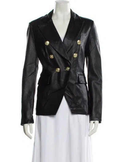 Pre-owned Love Token Blazer In Black