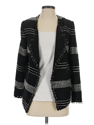 Pre-owned Love Token Blazer Jacket In Black