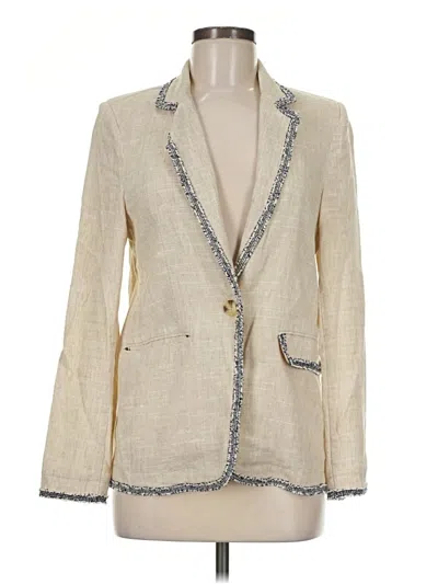 Pre-owned Love Token Blazer Jacket In Ivory