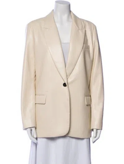 Pre-owned Love Token Blazer In Neutral