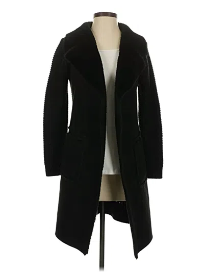 Pre-owned Love Token Cardigan Sweater In Black