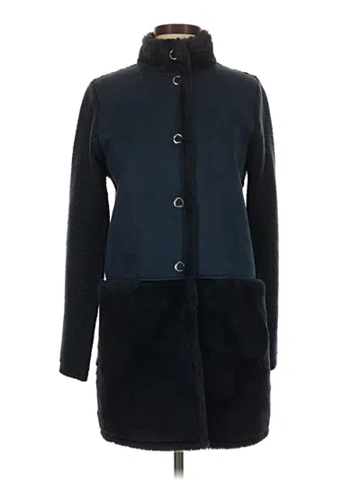 Pre-owned Love Token Coat In Blue
