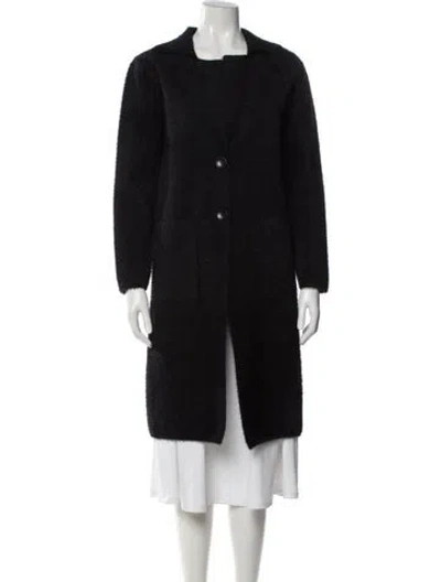 Pre-owned Love Token Coat In Gray