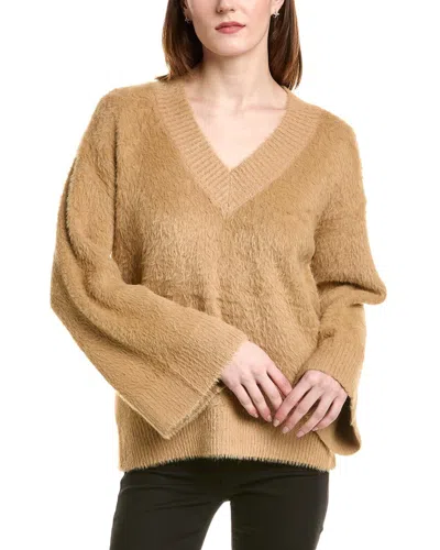 LOVE TOKEN LOVE TOKEN FUZZY EYELASH SWEATER