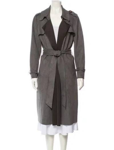 Pre-owned Love Token Jacket In Gray