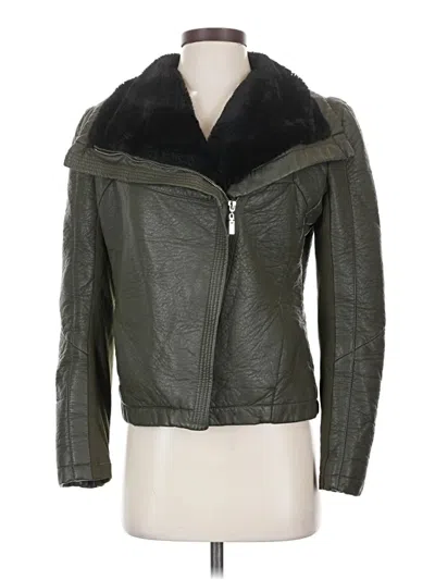 Pre-owned Love Token Jacket In Green