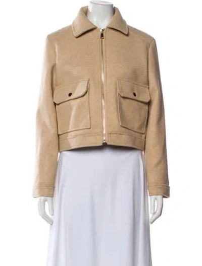 Pre-owned Love Token Jacket W/ Tags In Neutral