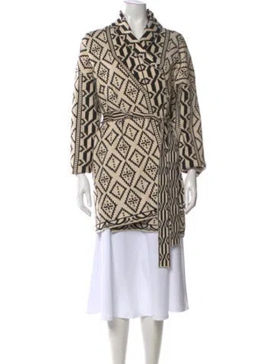 Pre-owned Love Token Nylon Printed Sweater W/ Tags In Neutral