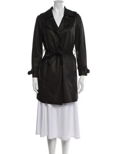 Pre-owned Love Token Patterned Jacket In Black