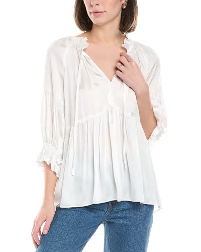 LOVE TOKEN LOVE TOKEN SATIN BLOUSE