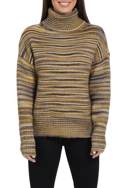 Love Token Sharon Turtleneck Sweater In Camel In Brown