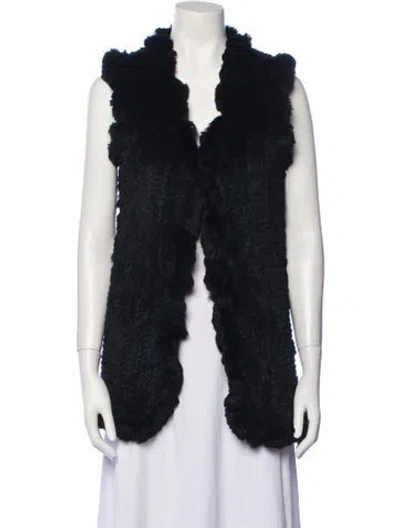 Pre-owned Love Token Vest In Black