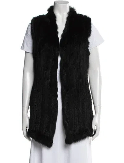 Pre-owned Love Token Vest In Black