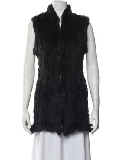 Pre-owned Love Token Vest In Black