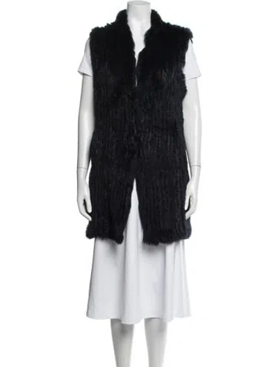 Pre-owned Love Token Vest In Black