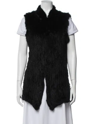 Pre-owned Love Token Vest In Black