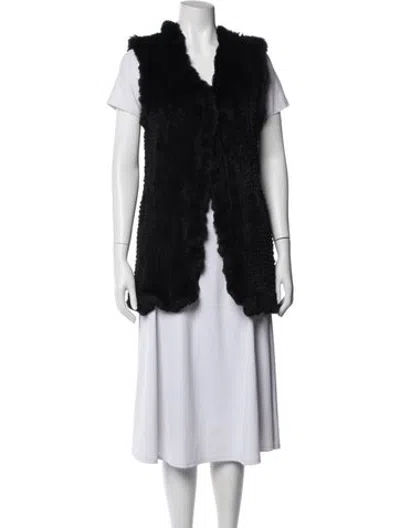 Pre-owned Love Token Vest In Black