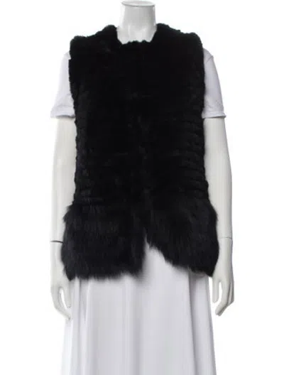 Pre-owned Love Token Vest In Black