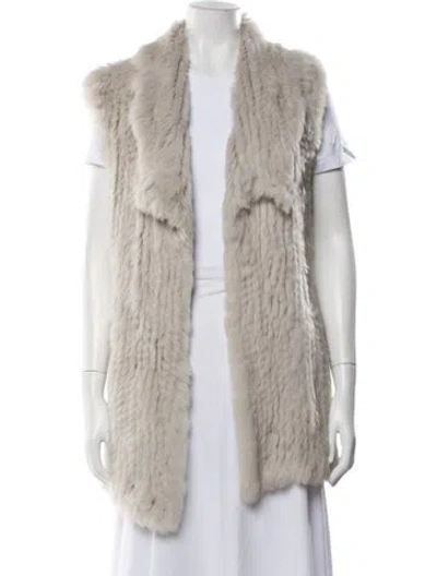 Pre-owned Love Token Vest In Neutrals