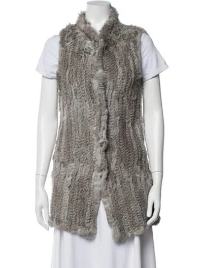 Pre-owned Love Token Vest In Neutrals