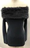 Love Token Women's Niall Sweater In Charcoal In Pink