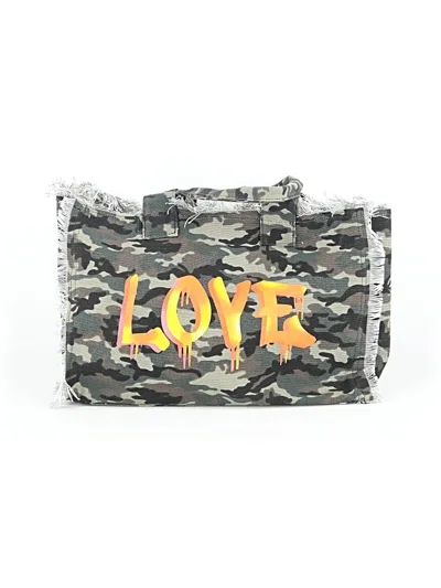 Pre-owned Love Tote Bag In Green