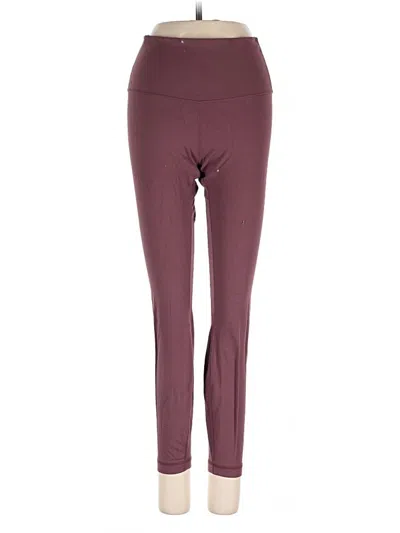 Pre-owned Love Tree Active Pants In Burgundy