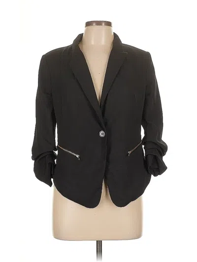 Pre-owned Love Tree Blazer Jacket In Black
