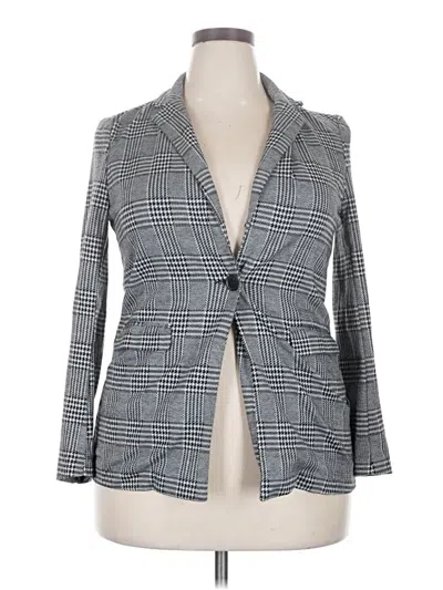 Pre-owned Love Tree Blazer Jacket In Gray