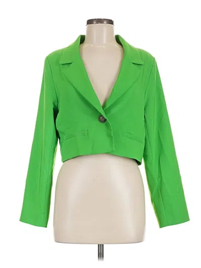 Pre-owned Love Tree Blazer Jacket In Green