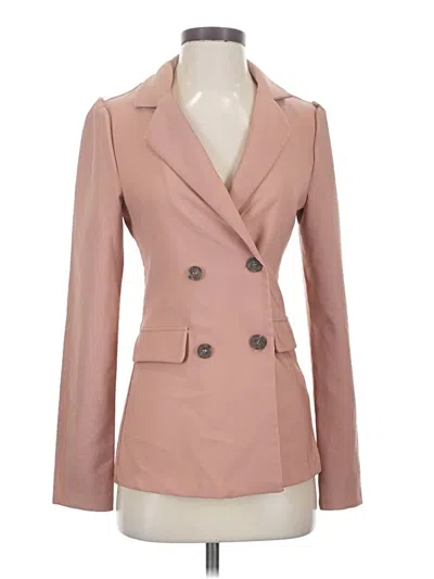 Pre-owned Love Tree Blazer Jacket In Pink