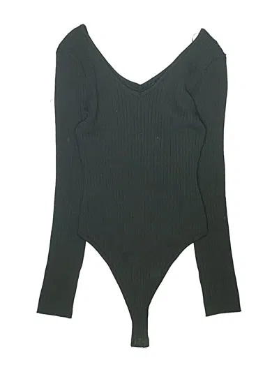 Pre-owned Love Tree Bodysuit In Green